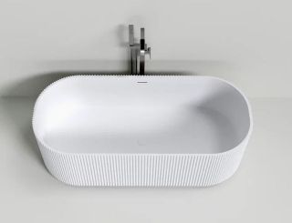 Ванна из искусственного камня NT Bagno Cielo NT220 170x75см белый матовый